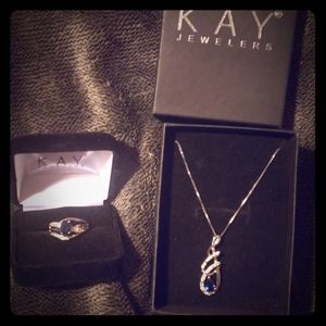 Kay Jewelers Ring & Pendant Set